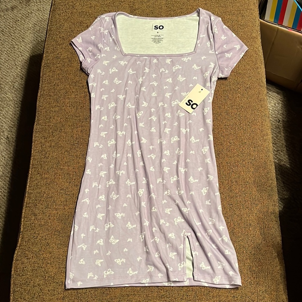 SO light purple dress